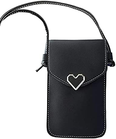 NiCoLa Women Cross body Phone Bag Touchable PU Leather Bag with Card Slots and Compartments Small Phone Handbag for Women with Long Strap for Traveling, Working or Dating, Daily Life Use