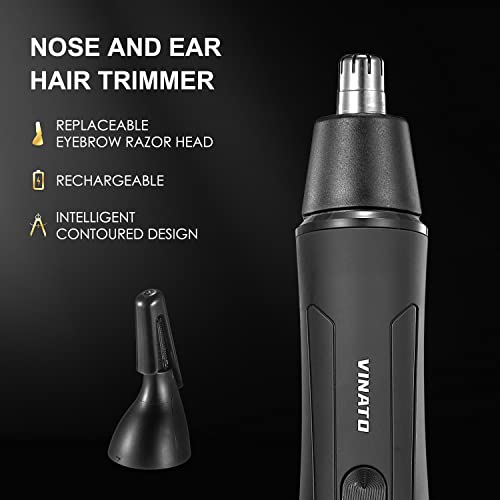 Image of VINATO Electric Trimmer Tool Set - Body Hair Trimmer, Nose Hair Trimmer, Beard Razor, Anniversary Birthday Gifts for Dad Husband Boyfriend, All-in-one Mens Gifts, Mens Grooming Kit