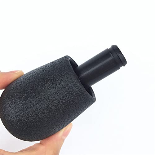 5/6-biegowa ręczna gałka zmiany biegów samochodu osłona bagażnika dla Forda dla Focus MK2 FL MK3 dla Fiesta MK7 dla KUGA C-MAX S-MAX (kolor: 5-biegowa czarna gałka) (6 srebrnych z pyłem)