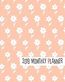 2019 Planner: Cute Sunflowers Yearly Monthly Weekly 12 months 365 days Cute Planner, Calendar Schedule, Appointment, Agenda, Meeting