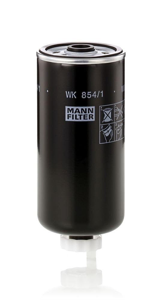 Filtre à carburant MANN-FILTER WK 854/1 stoppe l'eau et les impuretés - 2