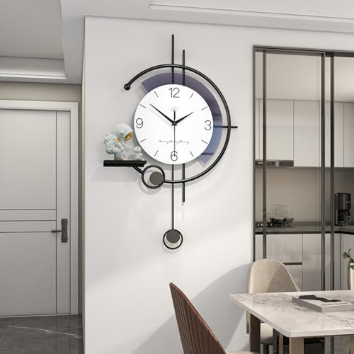 Horloge murale silencieuse pour supprimer le tic-tac du salon