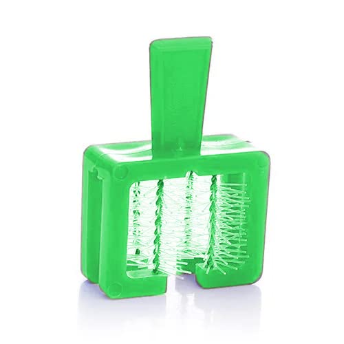 ayushicreationa Hair Brush Comb Cleaner Dirt Remover Anti Skid Handle Embedded Beauty Tools Multipurpose Portable Multicolor Pack of 1