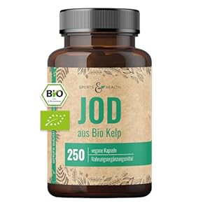 Cdf Sports & Health Jod aus Bio Kelp Kapseln 250 Stück