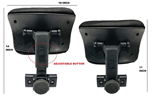 Image of GOYALSON Chair headrest Office Chair Headrest Visitor revolving Spare Parts Accessories Chair Clip Headrest
