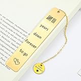 8th Anniversary Bronze Metal Bookmark | Wedding Anniversary and Birthday Present for Couples | Unique Gifts for Him Her Husband Wife - Image 3