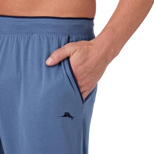 Tommy Bahama - Men's Essential Jogger, Long Tapered Cotton Blend Pajama Pants for Sleep or Lounge4