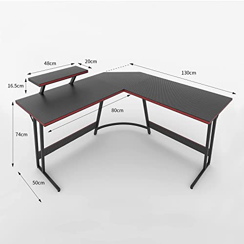 Amazon.co.jp: VICTONE: L字型デスク