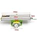 YEEZUGO Multifunction Worktable Milling Working Table Milling Machine Compound Drilling Slide Table For Bench Drill(Medium-Sized)