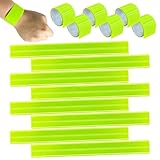 Leyrens Bandes réfléchissantes haute visibilité, Lot de 15 brassards réfléchissants, Brass...