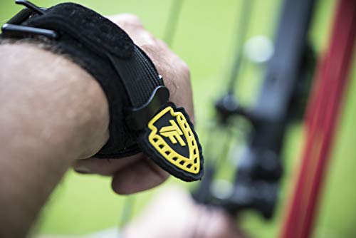 Trufire Bdbf Bulldog Buckle Foldback Archery Compound Bow Release - Adjustable Black Wrist Strap, One Size #TOP3