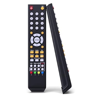 Universal Remote Control Replacment for All Sceptre TV LED LCD HDTV (8142026670003C)