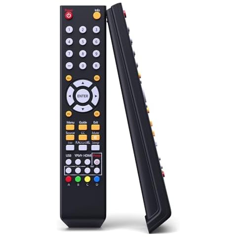 Universal Remote Control Replacment for All Sceptre TV LED LCD HDTV (8142026670003C) Cover