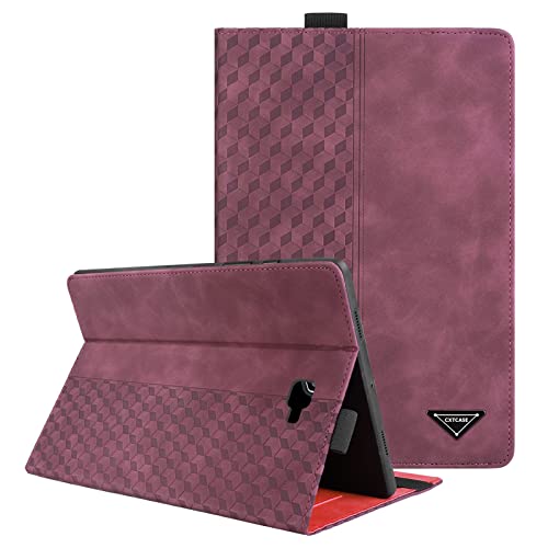 CXTCASE Funda para Samsung Galaxy Tab A6 10.1 Pulgadas 2016, PU Protectora Carcasa con Función de...