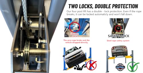 Hydraulic car lift garage