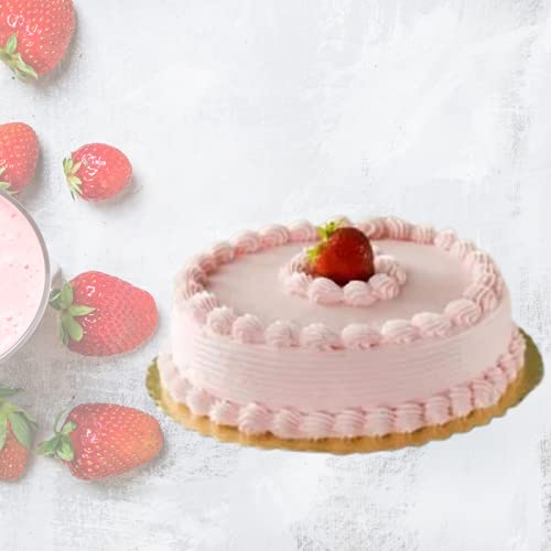 Bigwishbox Strawberry Cake 500g | Birthday/Anniversary Cake | Sameday/Nextday Delivery (B092292RP4) Amazon Price History, Amazon Price Tracker