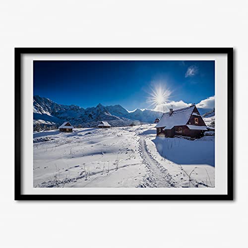 Cadre photo affiche 70x50 cm anti-déformation pour votre décoration