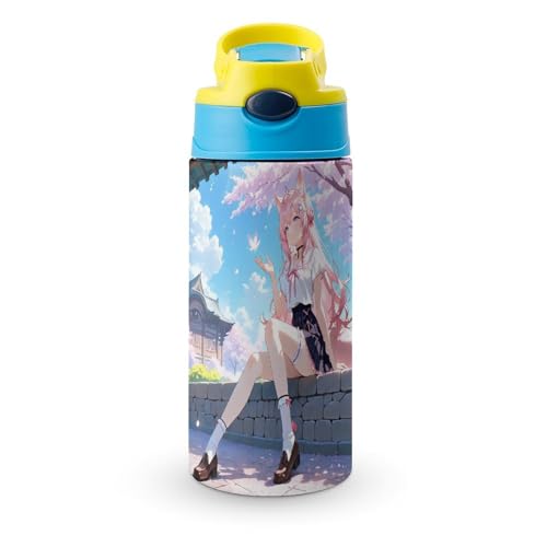 水筒 博衣 こより こよちゃん VTuber 34 車用カップ ウォーターボトル コーヒーカップ 350ml 耐熱 軽量