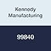 Kennedy Manufacturing 99840 Kennedy Screwdriver Tool Board Unit, 1.93" Height, 1.93" Width, 17.75" Length, Silver