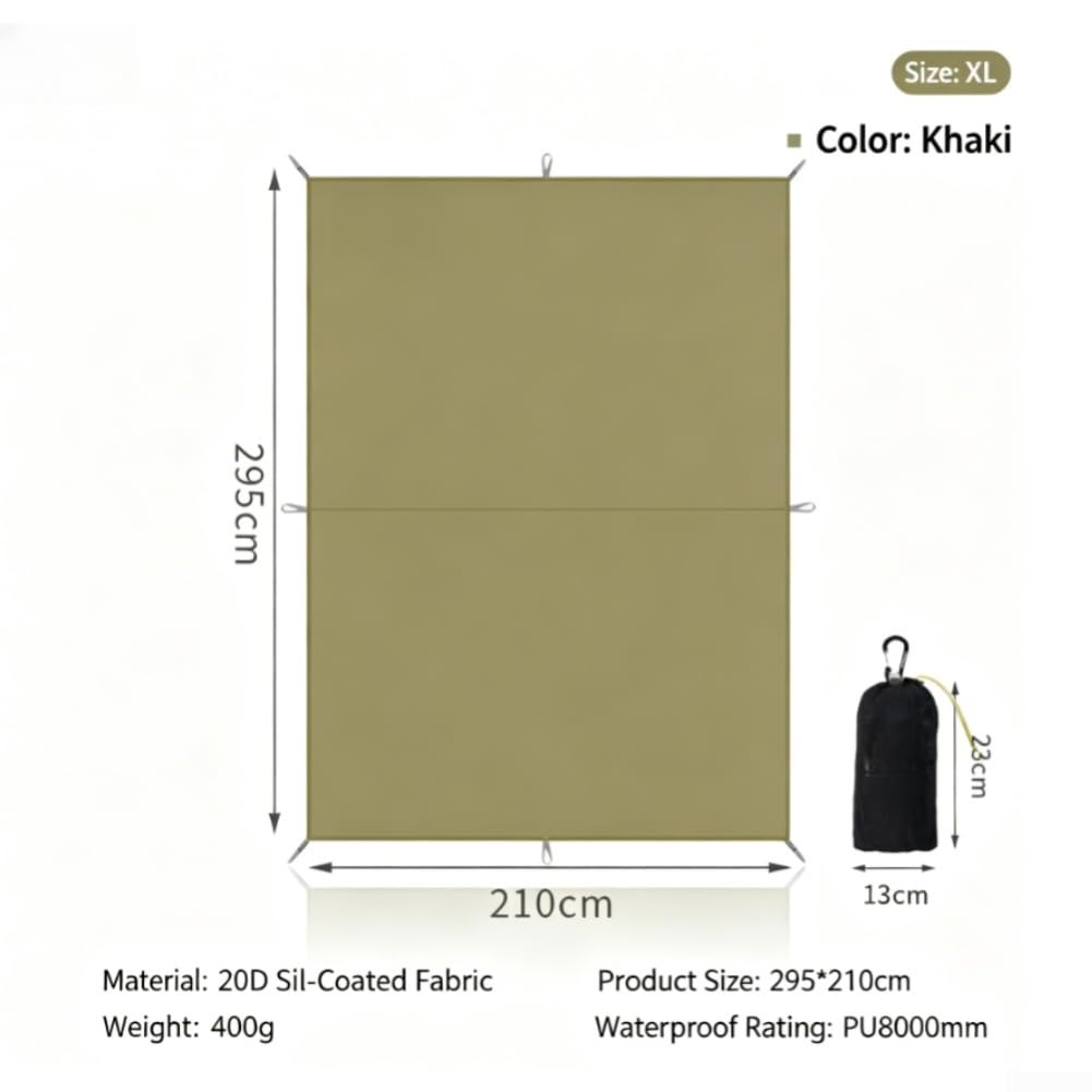 Honseadek Manta de picnic impermeable ultraligera para acampar