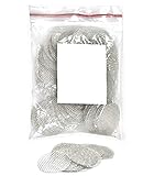 Einlege-Siebe budawi® - Einlege-Siebe für Holz & Specksteinpfeifen 15-20 mm, Rostfreie steel Screen