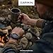 Garmin Instinct 3 45mm AMOLED Display Outdoor GPS Smartwatch, Metal-Reinforced Bezel, Built-in Flashlight, 18 Days Battery Life, Black (010-02936-00) with Earbuds Bundle
