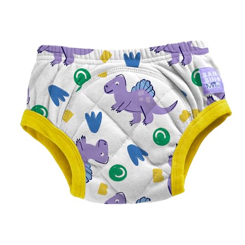 Bambino Mio Bokserki do nauki wielokrotnego użytku dla malucha 2-3 lata Crac chłopcy dziewczęta bielizna na pieluchy