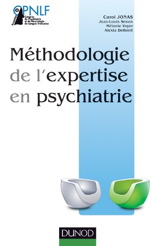 livre Méthodologie de l'expertise en psychiatrie