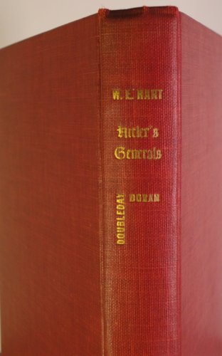 Hitler's Generals B0007DPY8I Book Cover