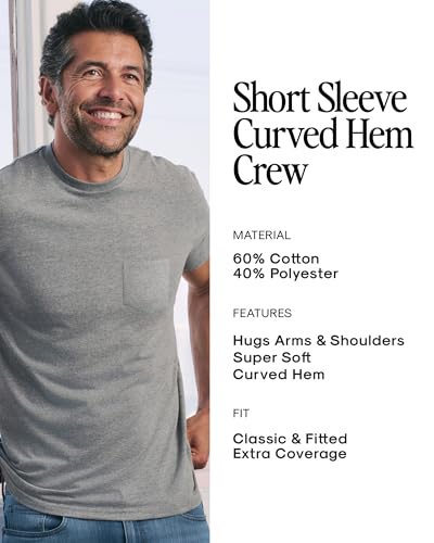 True Classic Mens T-Shirts – Pocket Tee, Variety (4-Pack), 2XL - image 8