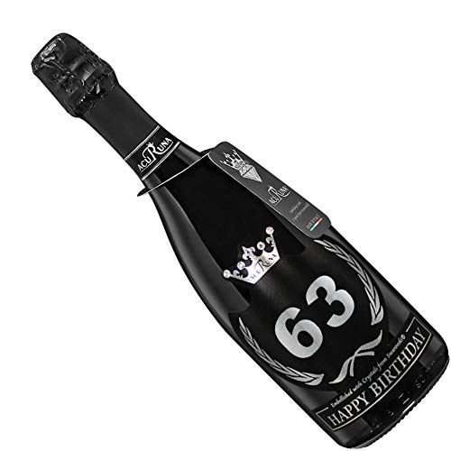 Acuruna Vino Spumante Geburtstag mit Swarovski Kristallen 0,75 l Edles Geburtstags-Geschenk Präsent Damen Herren (63) Cover