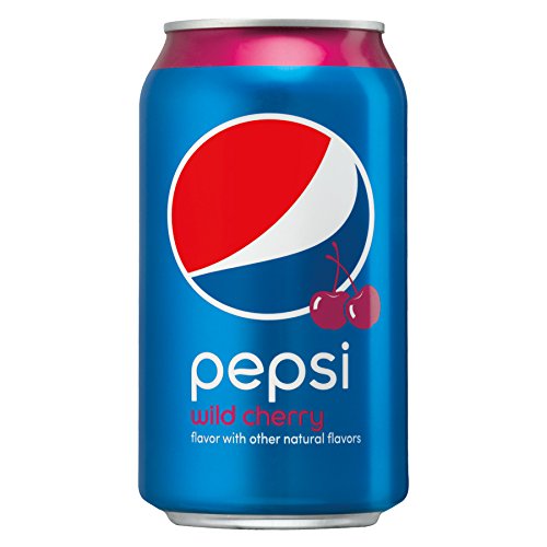 Pepsi Wild Cherry Soda, Fridge Pack Bundle, 12 Fl Oz, 36 Cans #TOP3