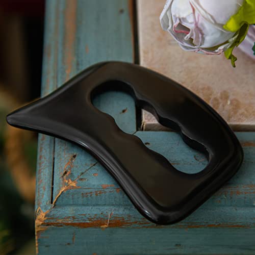 Allshow Bian Stone Gua Sha Tools-Massage Scraping Tool For Soft Tissue Mobilization, Physical Therapy For Back, Legs, Arms #TOP7