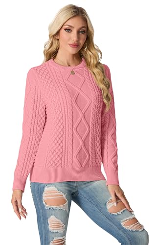 Image of GRECERELLE 2026 Womens Fall Winter Long Sleeve Casual Pullover Sweater Tops