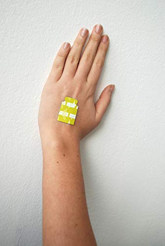 Fiab ef3001ecg Elektrode Briefmarke für ECG, pregellati und Einweg, 22 x 34 mm, 100 Stück