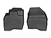 WeatherTech FloorLiner HP Custom Fit Floor Mats for Ford Explorer - 1st Row (447041IM), Black