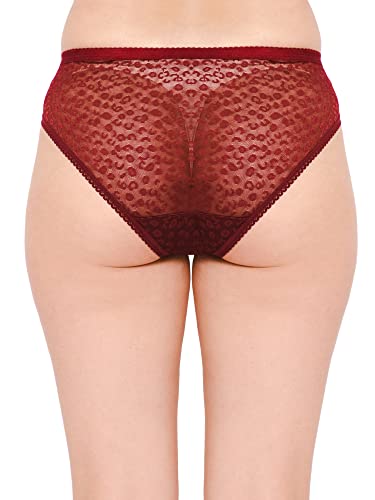 Image of Women Bikini Maroon Panty (Elpmaml1022-P) | ELGANTE ELPMAML1022-P