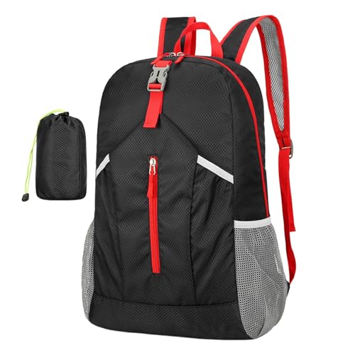 Mochila Plegable,Mochila Plegable | Mochila de camping al aire libre | Mochila de senderismo, mochila de camping para hombres y mujeres al aire libre, Negro , Se référer au descriptif