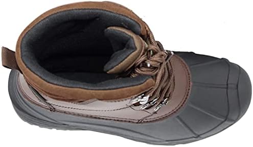 Ad Tec Men's Snow Boot, Brown, 13 | Image 4
