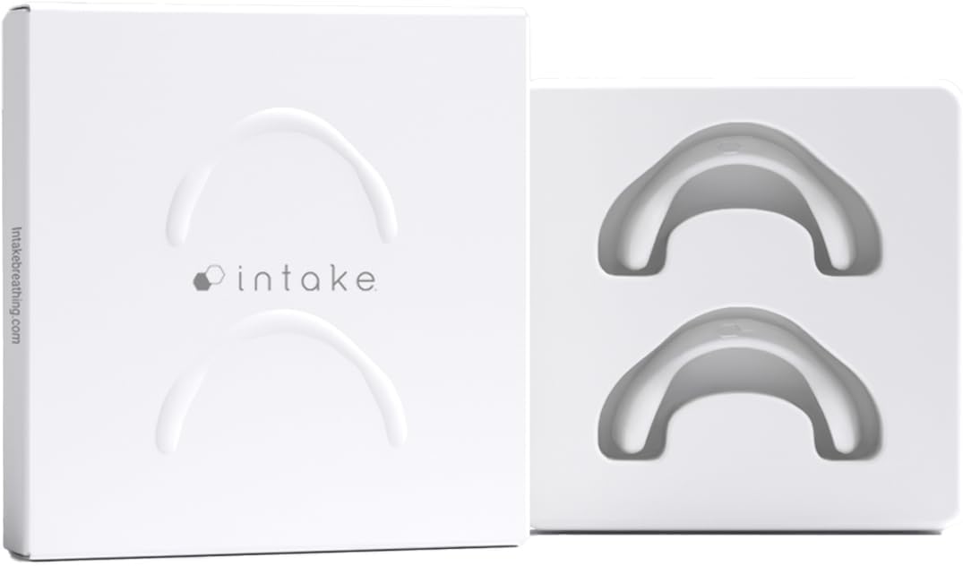 Intake Breathing Extra Intake Bands (Pack of 2), Small-Medium (M1), Matte White. (Tabs NOT Included)