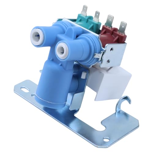 WR57X10051 WR57X10032 WR57X33326 Refrigerator Ice-Maker Water Inlet Valve – Dual Solenoid 1/4