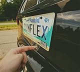 License Plate Privacy Cover & Frame, 3-in-1 Innovative Design – Anti-Glare, Waterproof & UV Resistant, Transparent Tag Guard for All-Weather Protection, Easy to Install (1 Piece)