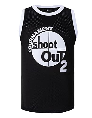 Mens Basketball Jersey Pac #2 Birdmen Tournament Shoot Out Sports Shirts 90s Hip-Hop Clothing...