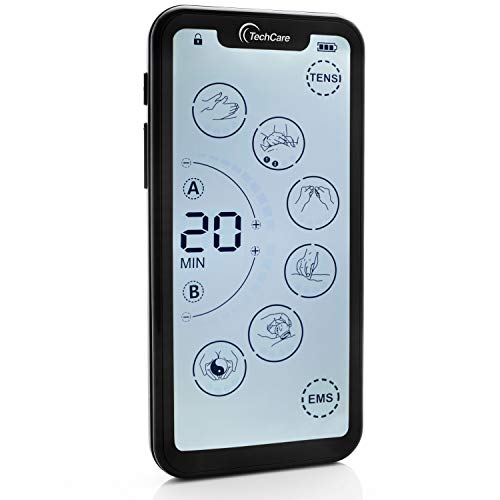 Tens Unit Muscle Stimulator 24 Massage Mode Tens Ems Machine Device Touchscreen Massager Intensity Deep Tissue Shoulder Pain Relief Sciatica Tendonitis Plantar Fasciitis #TOP5