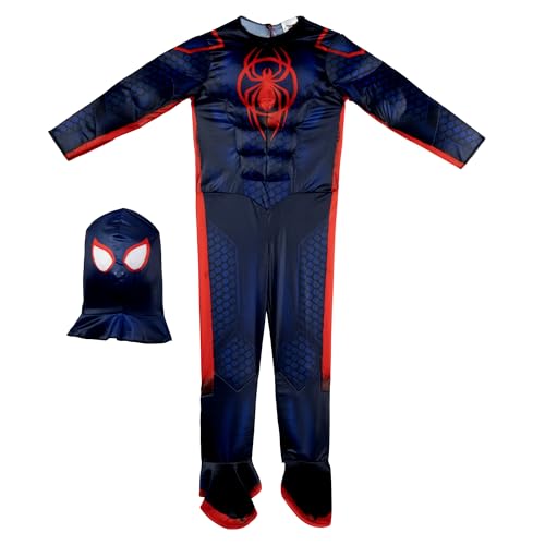 Jazwares Costume Play JWC0751MD Marvel Integrated Spider-Man Official Youth Deluxe Zentai Costume thumb #2