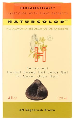 Naturcolor Haircolor Hair Dye - Sagebrush Brown, 4 Fl Oz (6N)