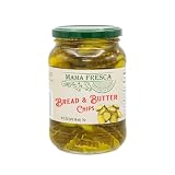 Mama Fresca Bread and Butter Dill Chips 16 fl oz Jar (Pack of 6)
