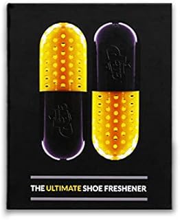 Crep Protect Refresher Pill - Ultimate Shoe Deodorant, Fresh Cotton Fragrance (Pack of 2)