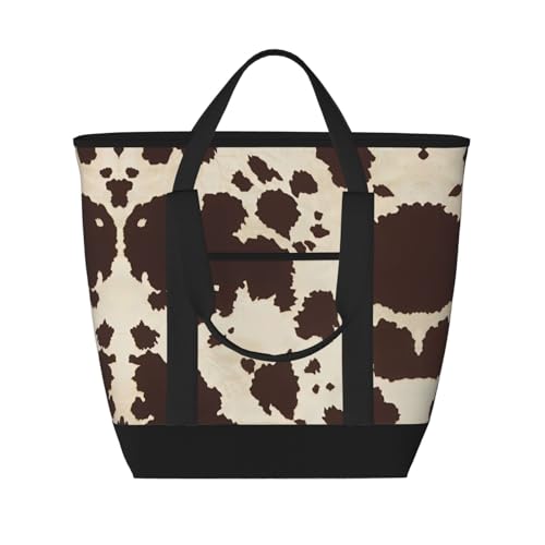 Sac fourre-tout isotherme de grande capacité Bright Mushrooms pour repas