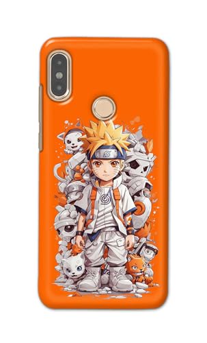 Image of Plastic Printfidaa Printed Hard Back Cover Case For Mi Redmi Note 5 Pro Back Cover (Famous Anime Cartoon Character) -112